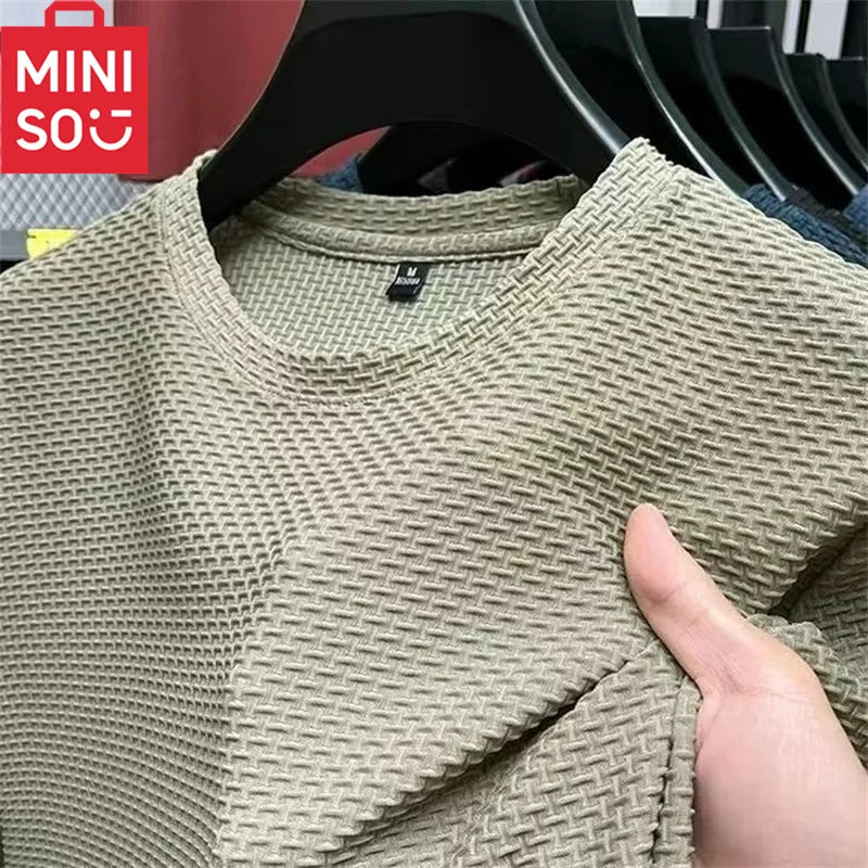 Bamboo Mesh Ice Silk T-shirt